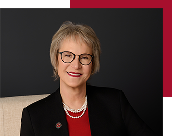 WSU President Betsy Cantwell.
