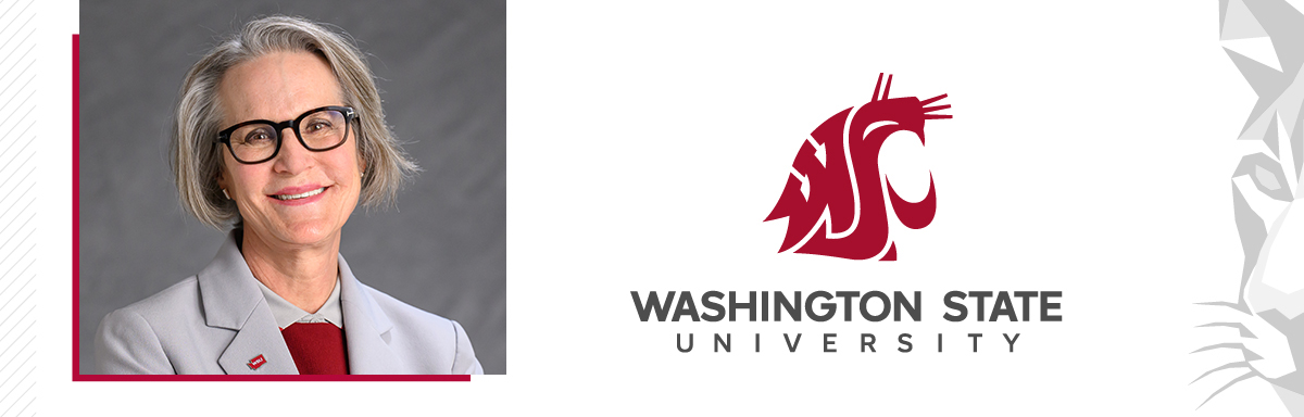 Dr. Elizabeth Cantwell and a Washington State University logo.